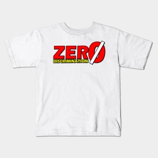 Zero Discrimination Kids T-Shirt